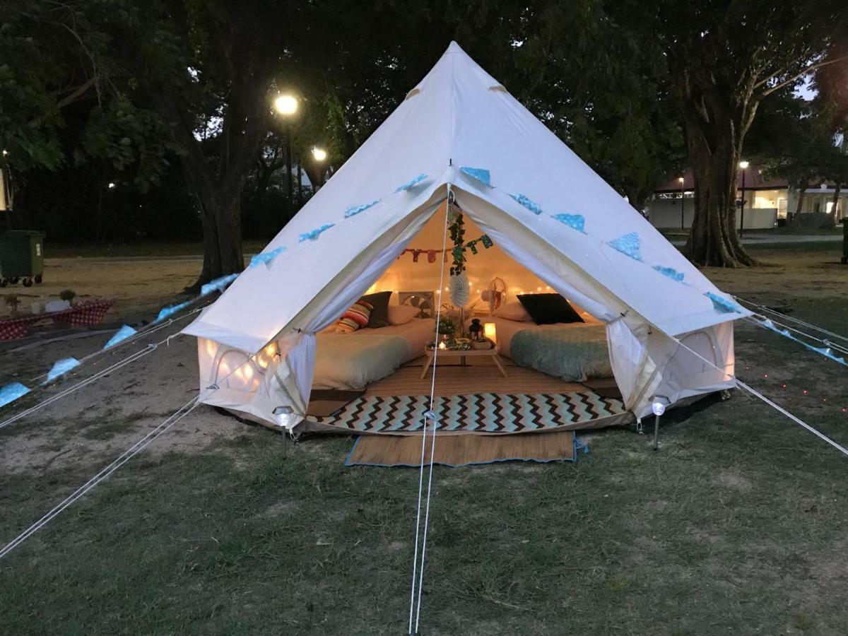 Glamping Kaki - Medium Bell Tent Singapore Eksteriør billede