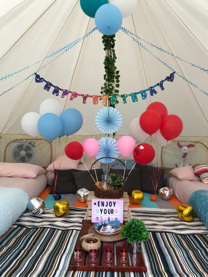 Glamping Kaki - Medium Bell Tent Singapore Eksteriør billede